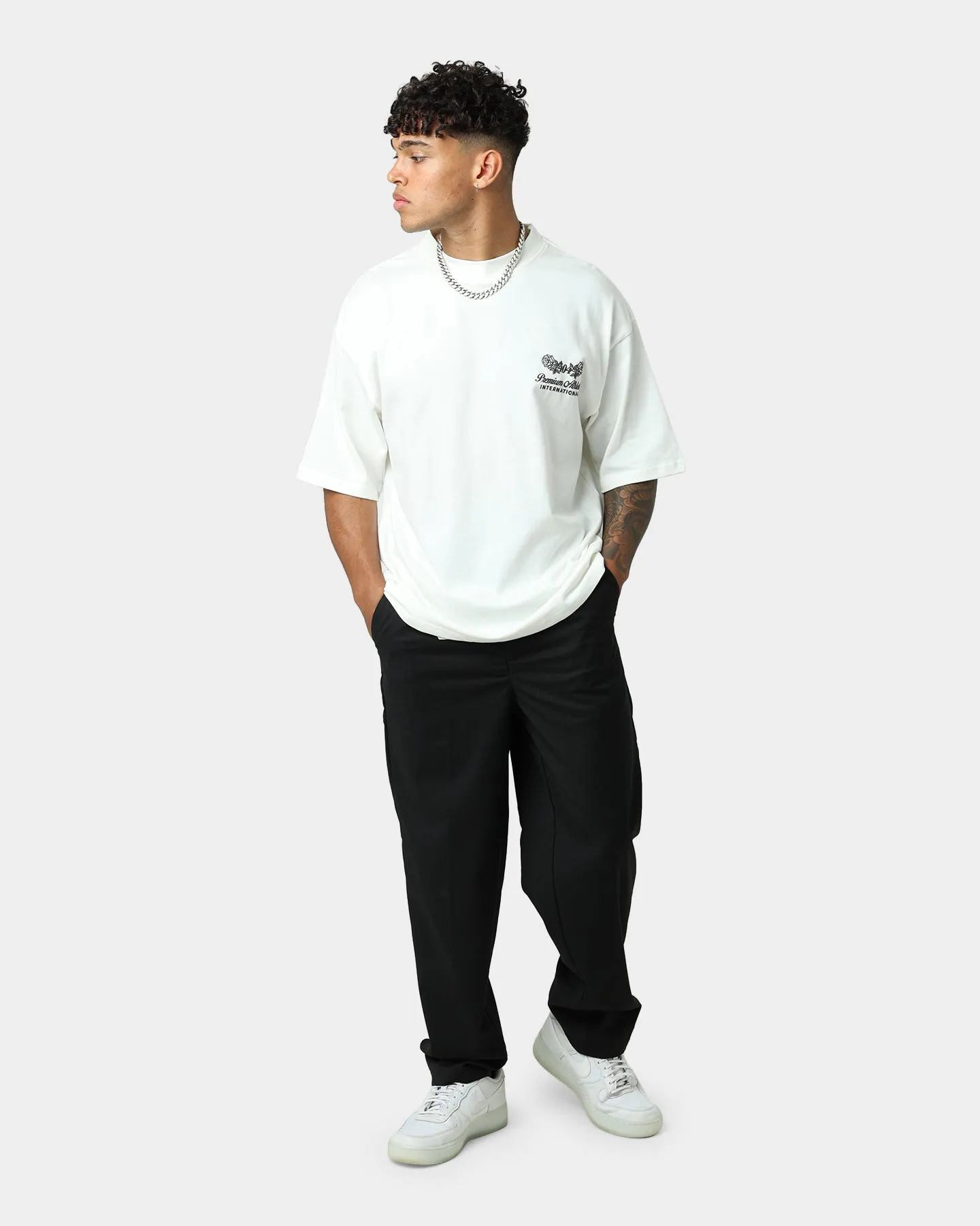 404 Premium Athletics Vintage T-Shirt Off White