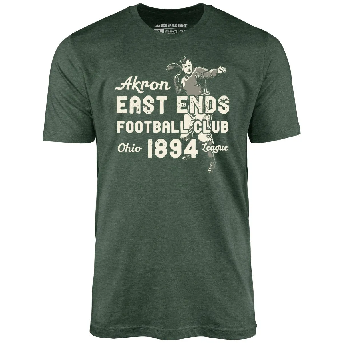 Akron East Ends - Ohio - Vintage Defunct Football Teams - Unisex T-Shirt