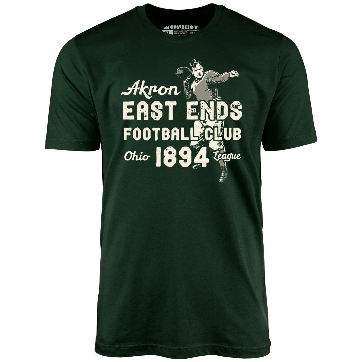 Akron East Ends - Ohio - Vintage Defunct Football Teams - Unisex T-Shirt