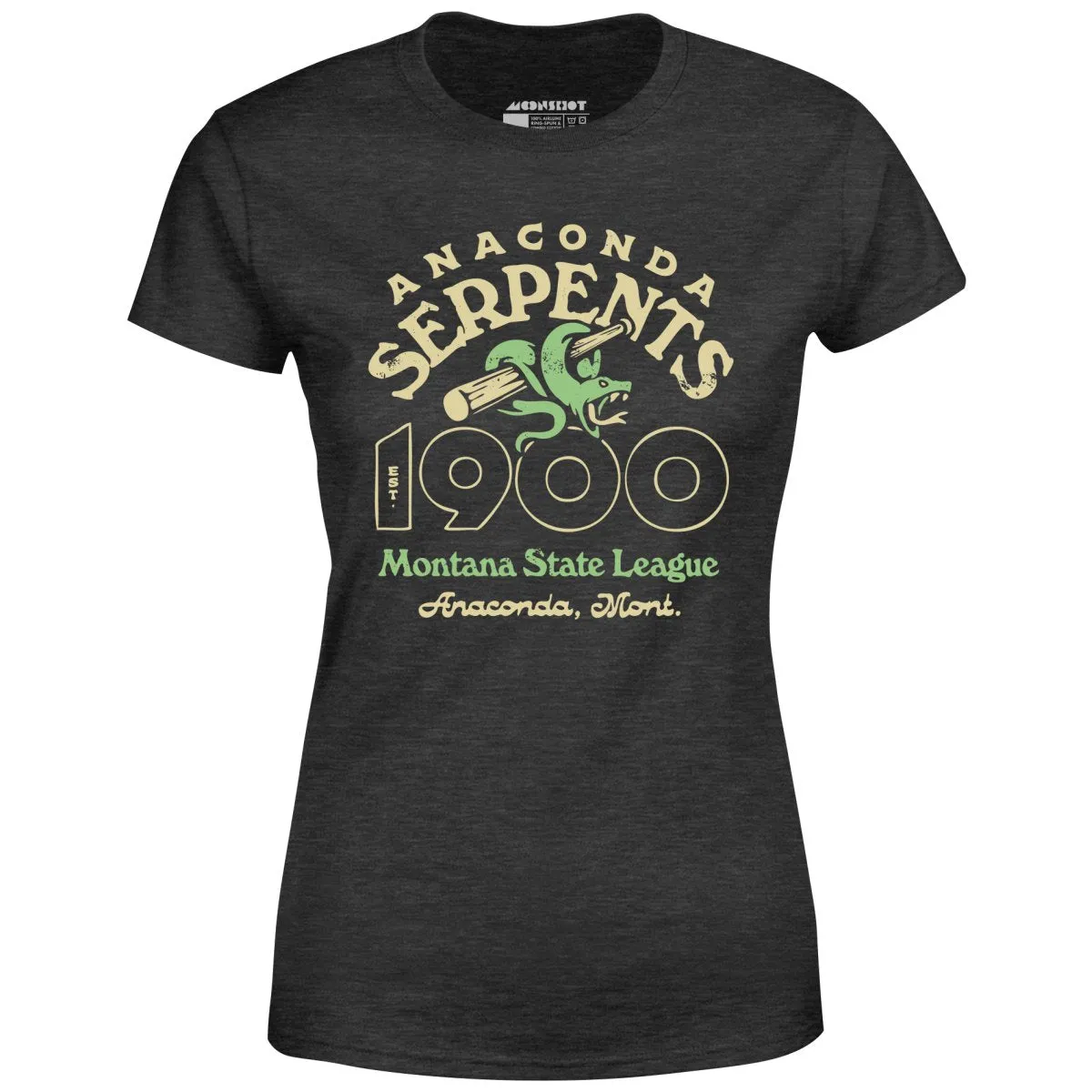 Anaconda Serpents - Montana - Vintage Defunct Baseball Teams - Women's T-Shirt