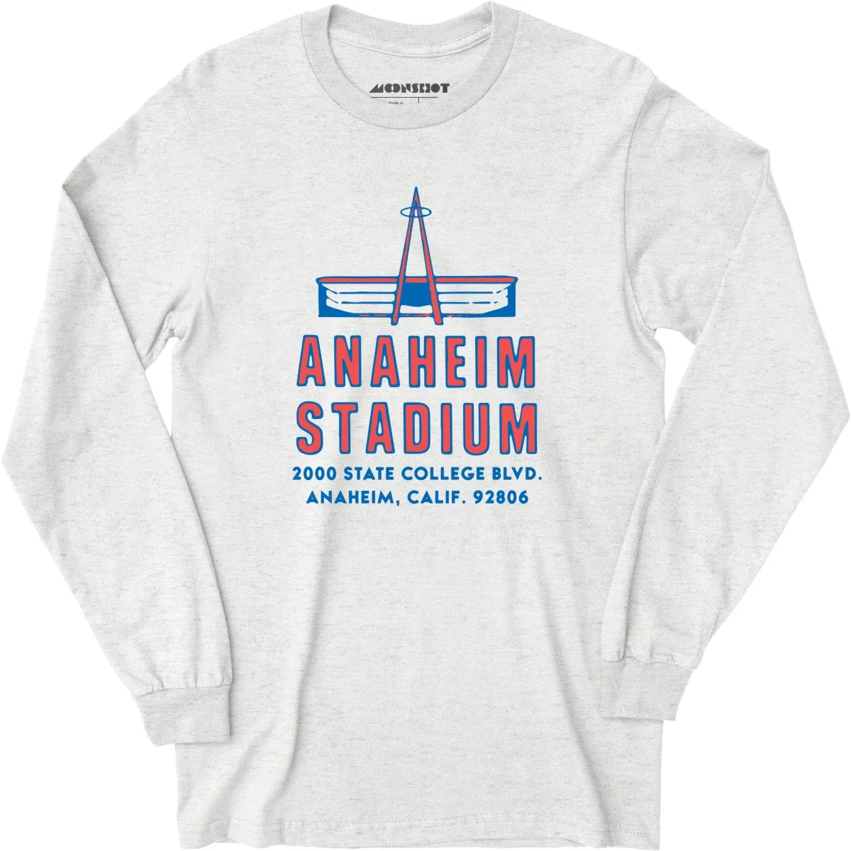 Anaheim Stadium Retro - Long Sleeve T-Shirt