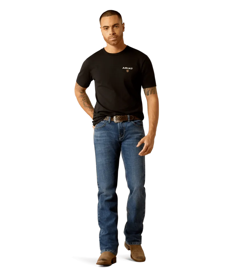 Ariat Men's Black American Rancher Tee