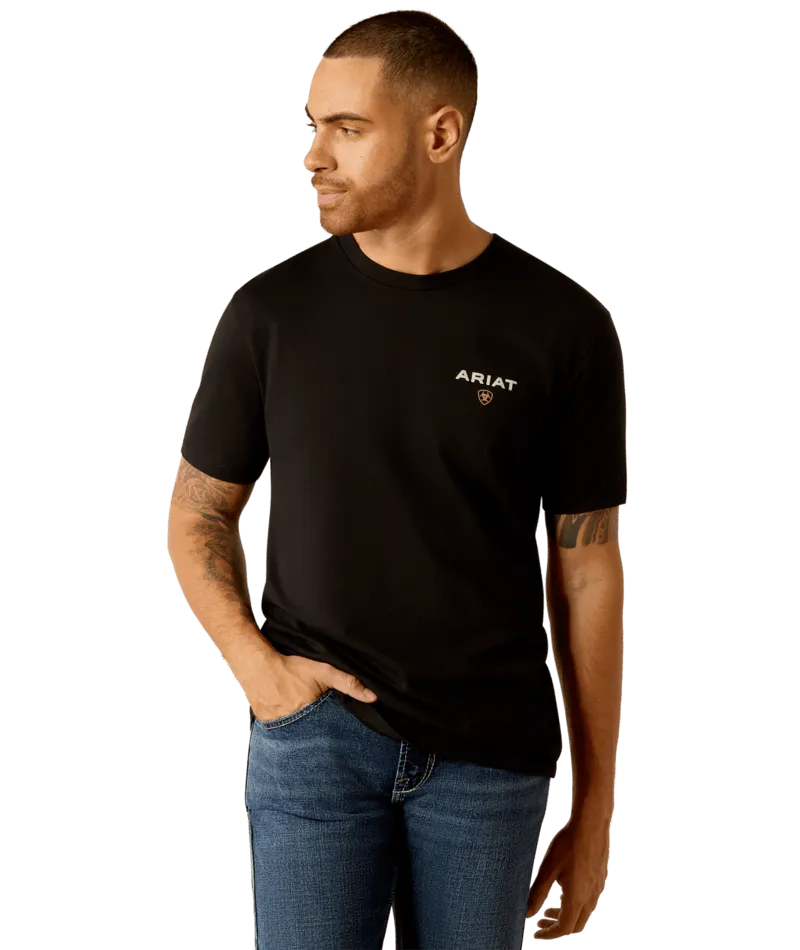 Ariat Men's Black American Rancher Tee