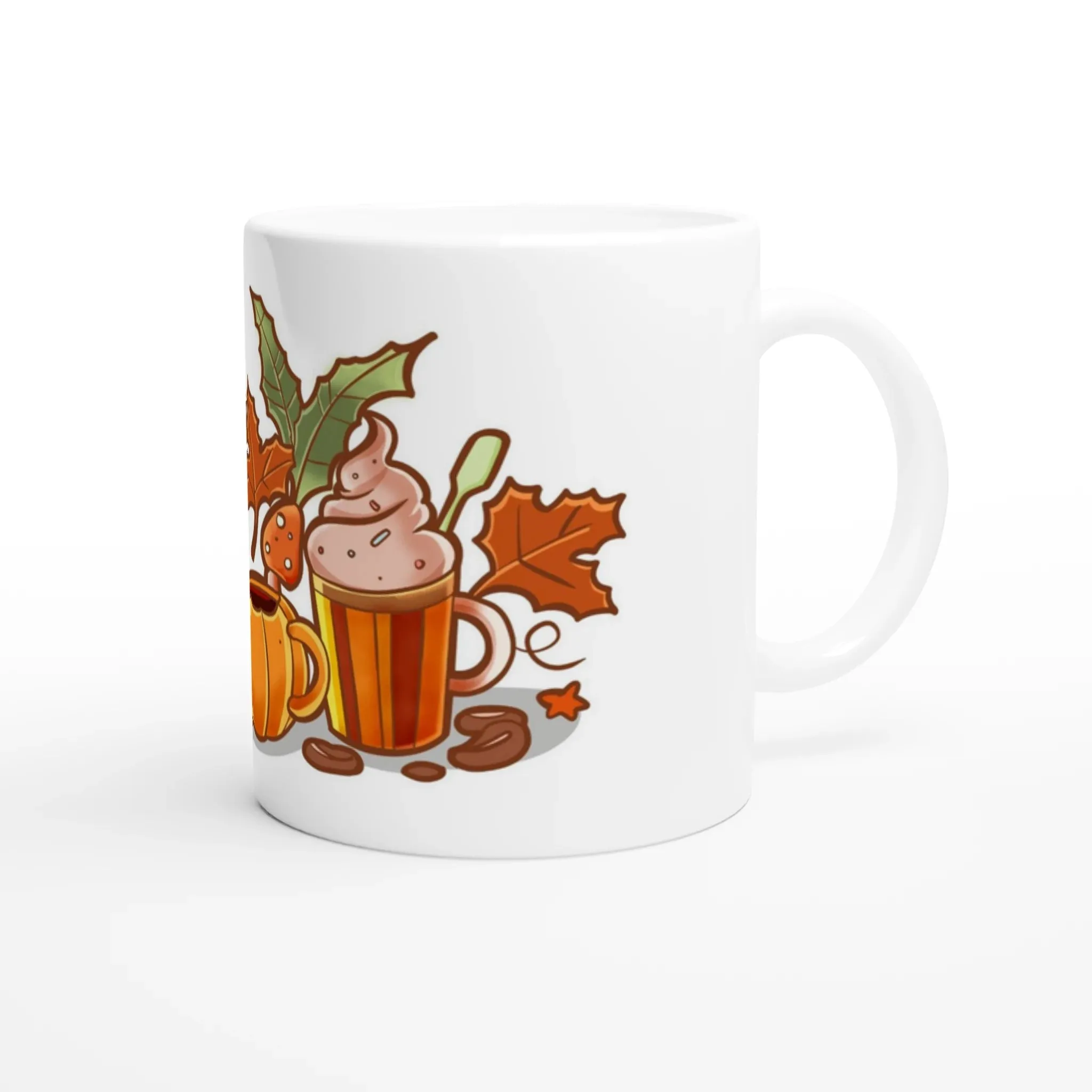 Autumn Elf Ceramic Mug | Cozy Fall Vibes