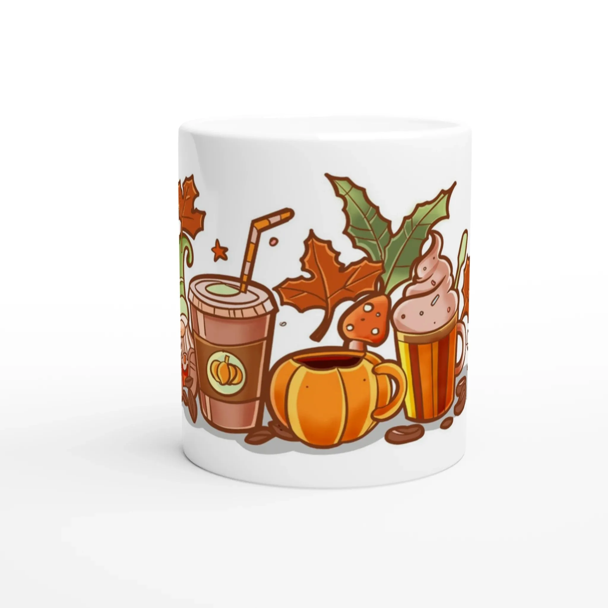 Autumn Elf Ceramic Mug | Cozy Fall Vibes