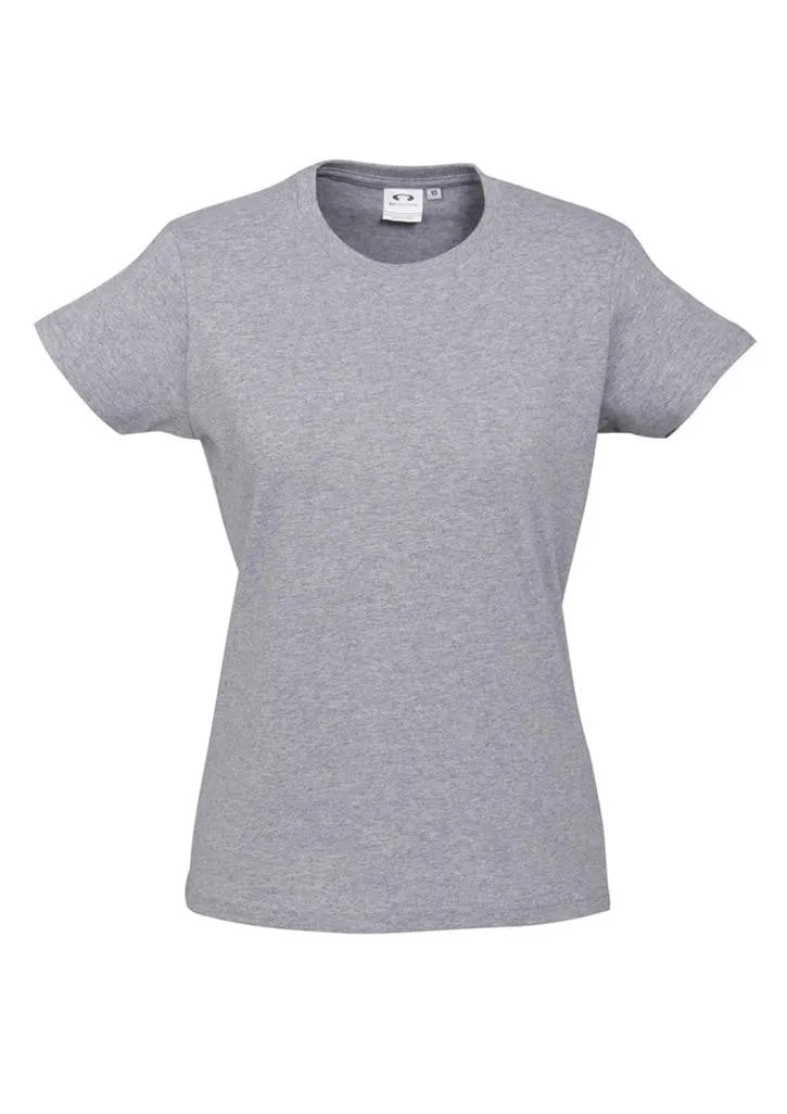 Biz Collection Womens Ice Short Sleeve Tee 1st ( 10 Colour ) (T10022)