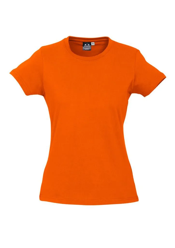 Biz Collection Womens Ice Short Sleeve Tee 3rd (4 Colour) (T10022)