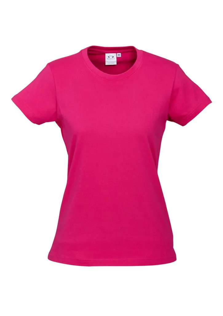 Biz Collection Womens Ice Short Sleeve Tee (T10022)-Clearance