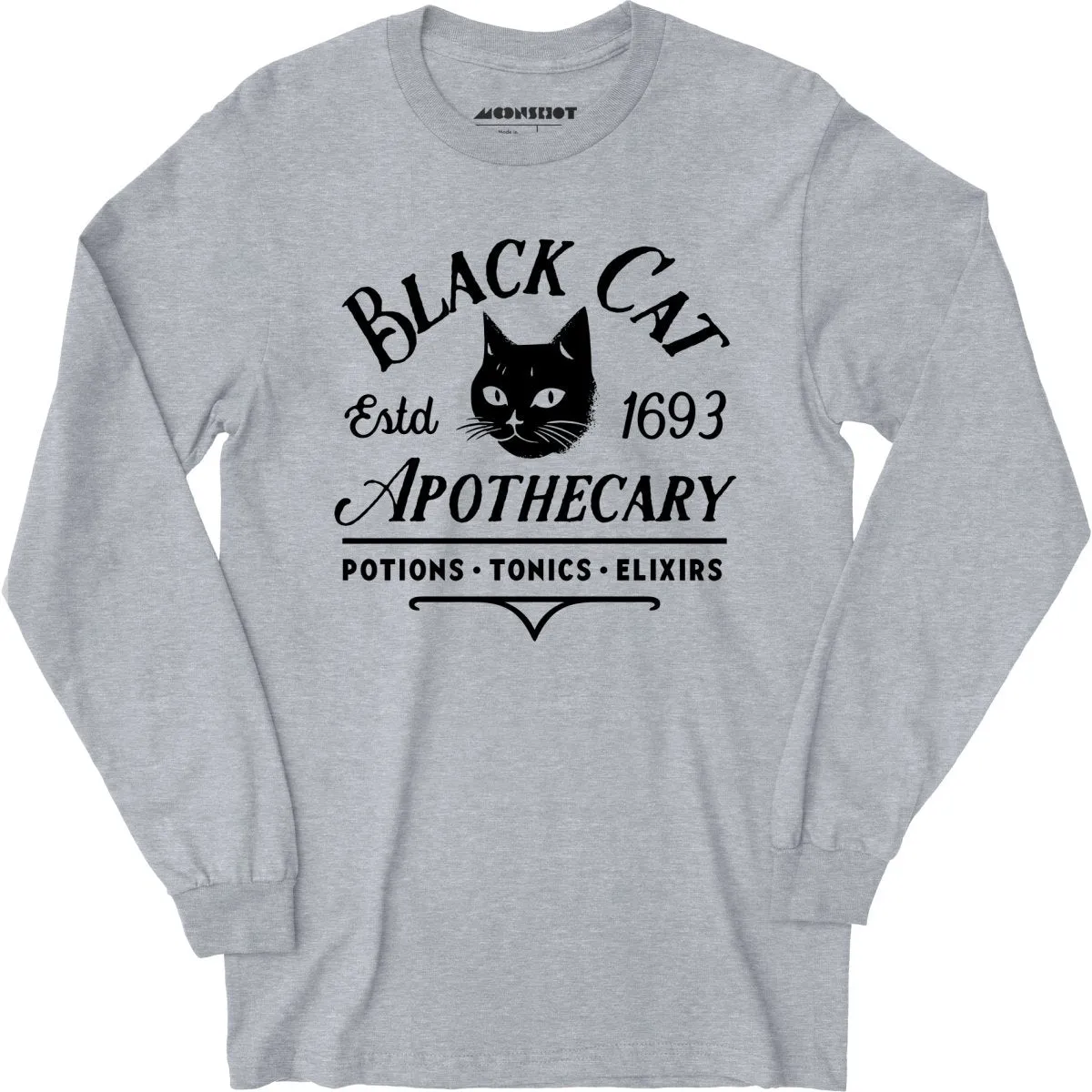 Black Cat Apothecary - Long Sleeve T-Shirt