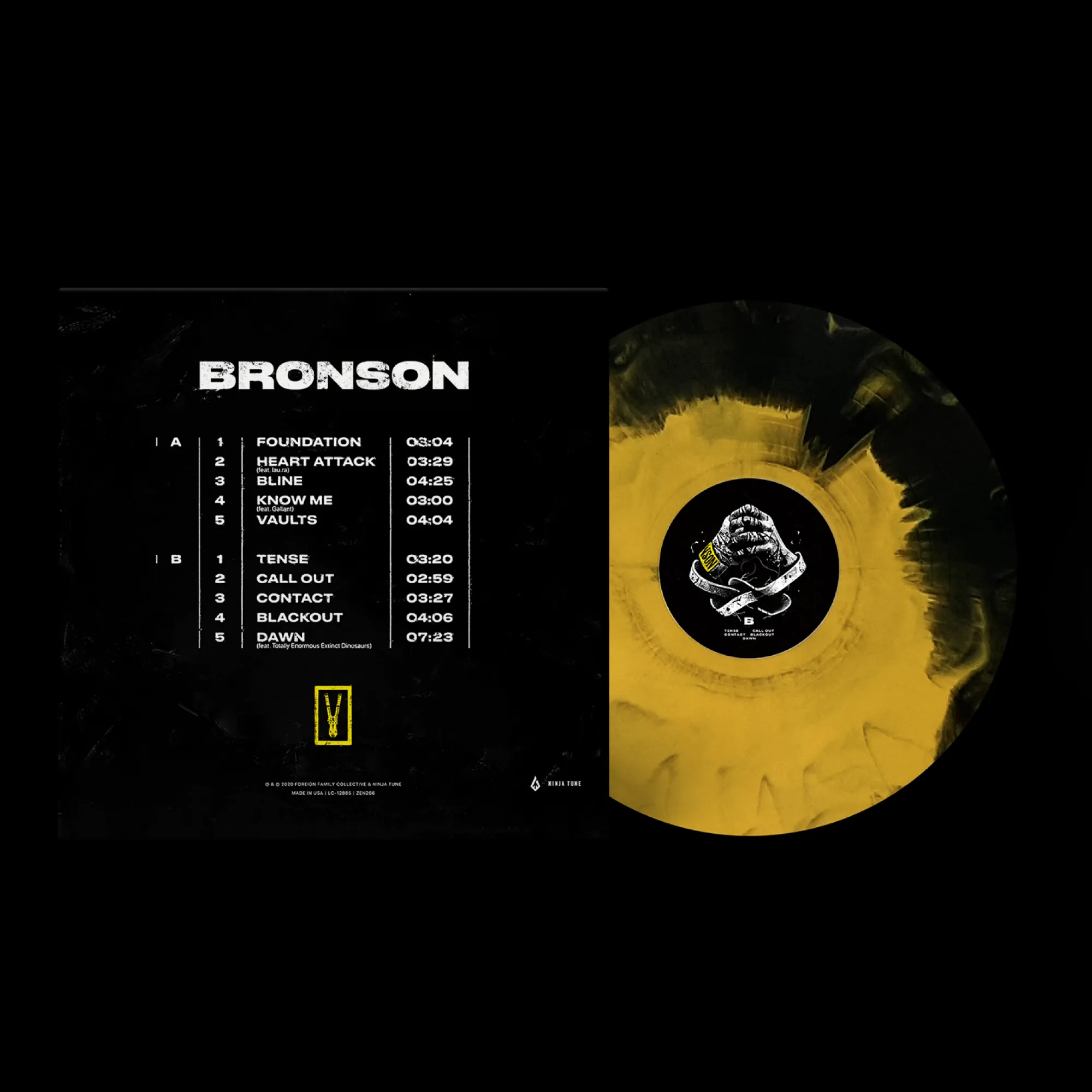 Bundle: BRONSON Artwork T-Shirt   Limited Edition LP