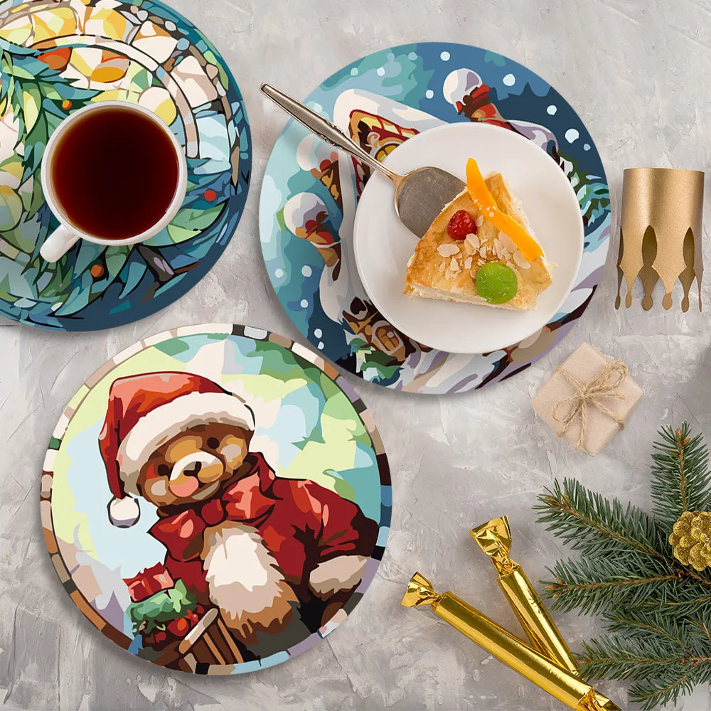 Christmas Collection 2 - Paint by Numbers Placemats