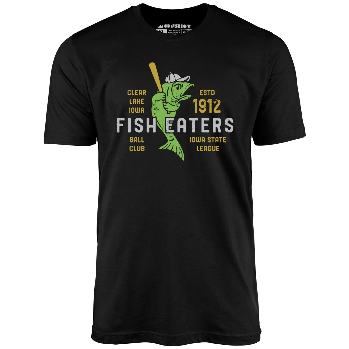 Clear Lake Fish Eaters - Iowa  - Vintage Defunct Baseball Teams - Unisex T-Shirt