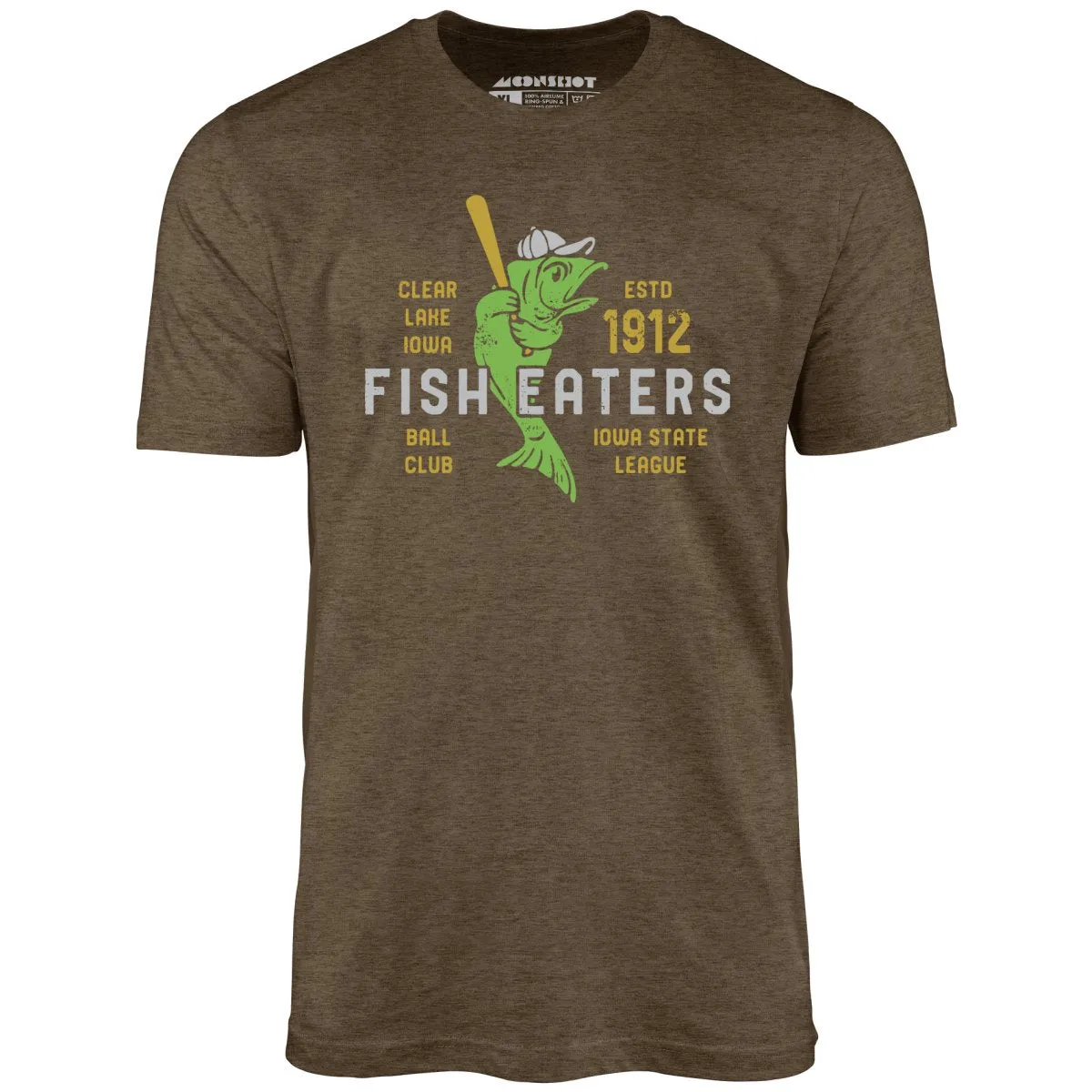 Clear Lake Fish Eaters - Iowa  - Vintage Defunct Baseball Teams - Unisex T-Shirt