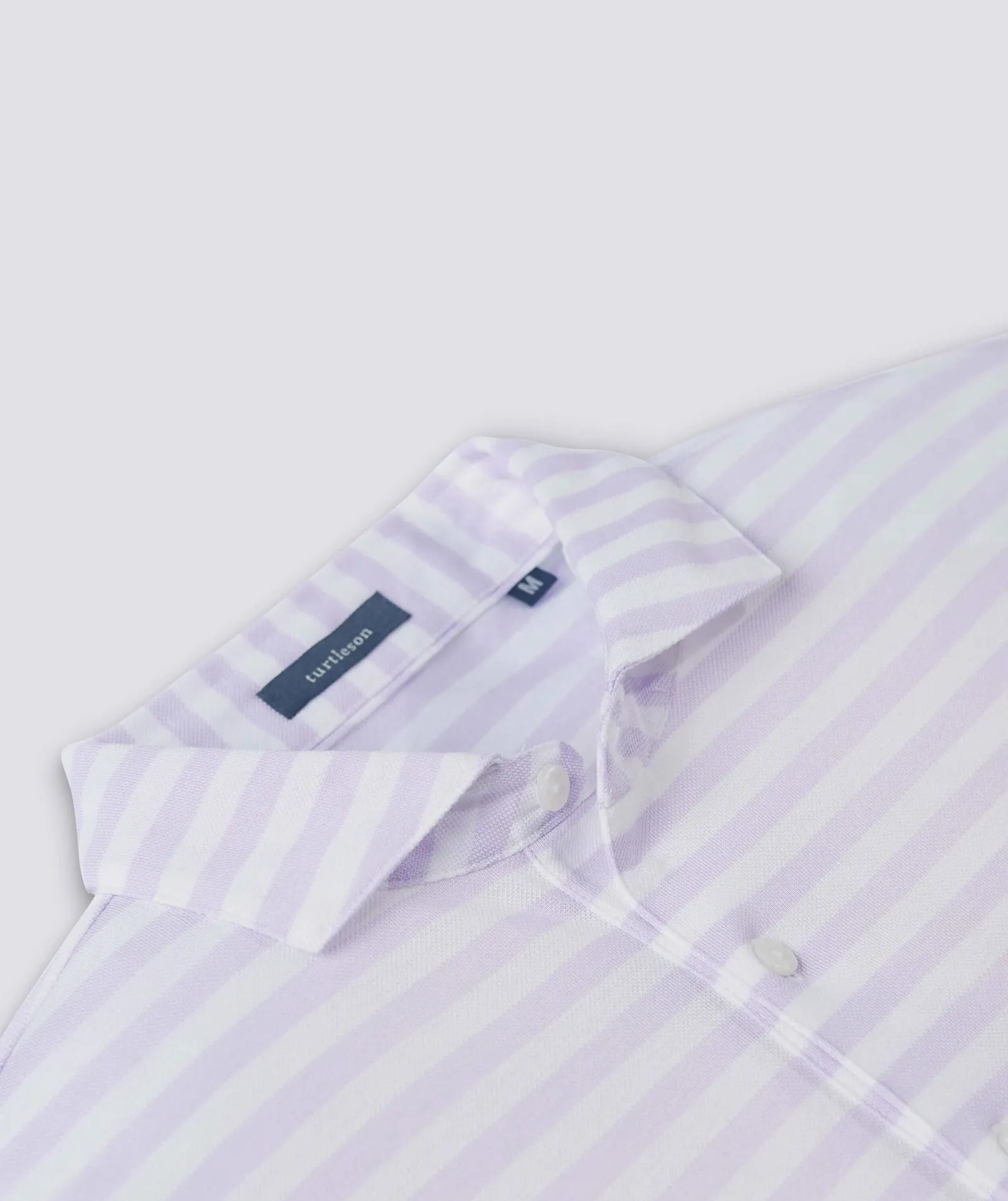 Cole Cotton Stripe Performance Polo