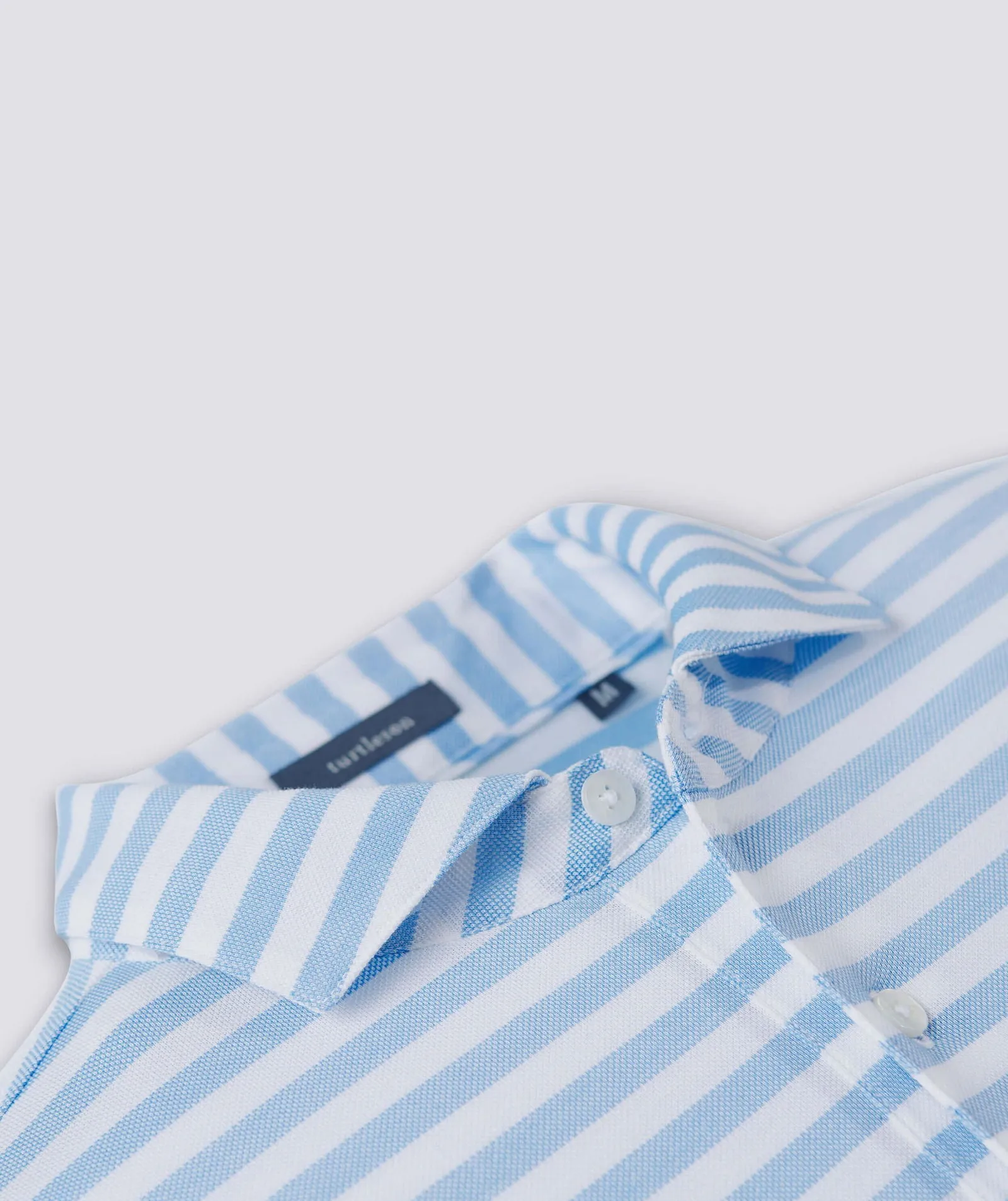 Cole Cotton Stripe Performance Polo