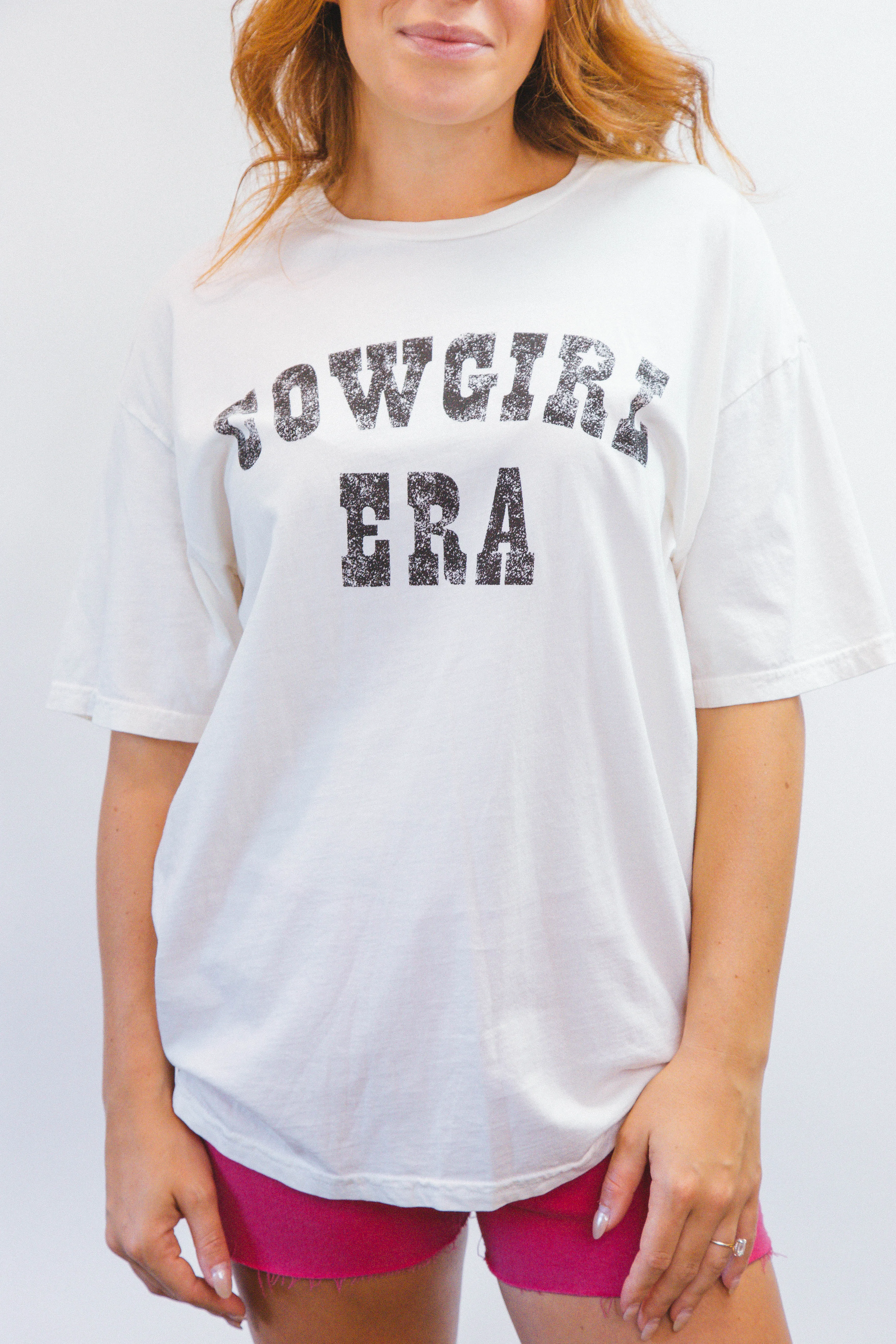 Cowgirl Era Graphic Tee, Cream