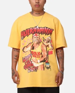 Culture Kings X WWE Hulk Hogan Hulk Heavyweight T-Shirt Yellow