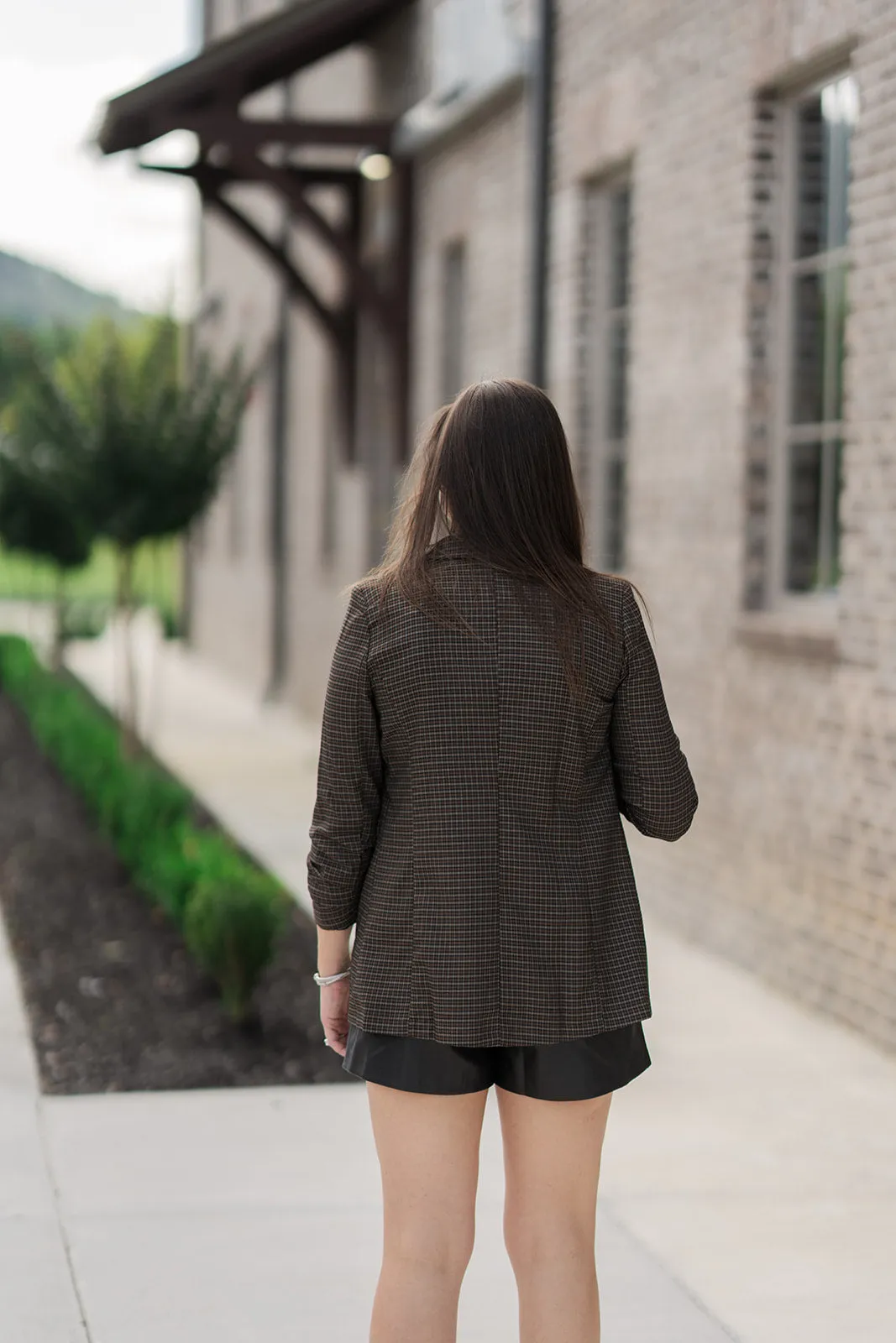 Dark Chocolate Mocha Blazer