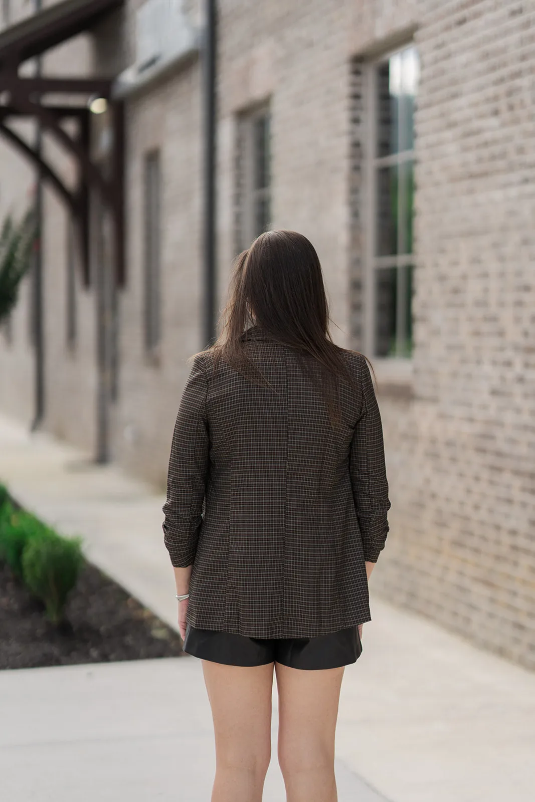 Dark Chocolate Mocha Blazer