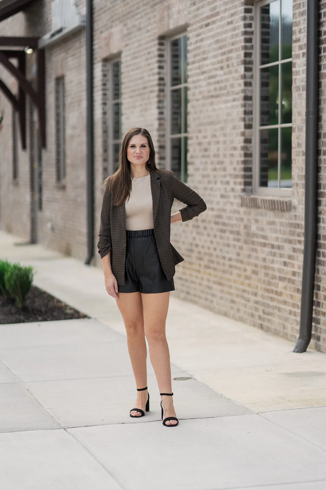 Dark Chocolate Mocha Blazer