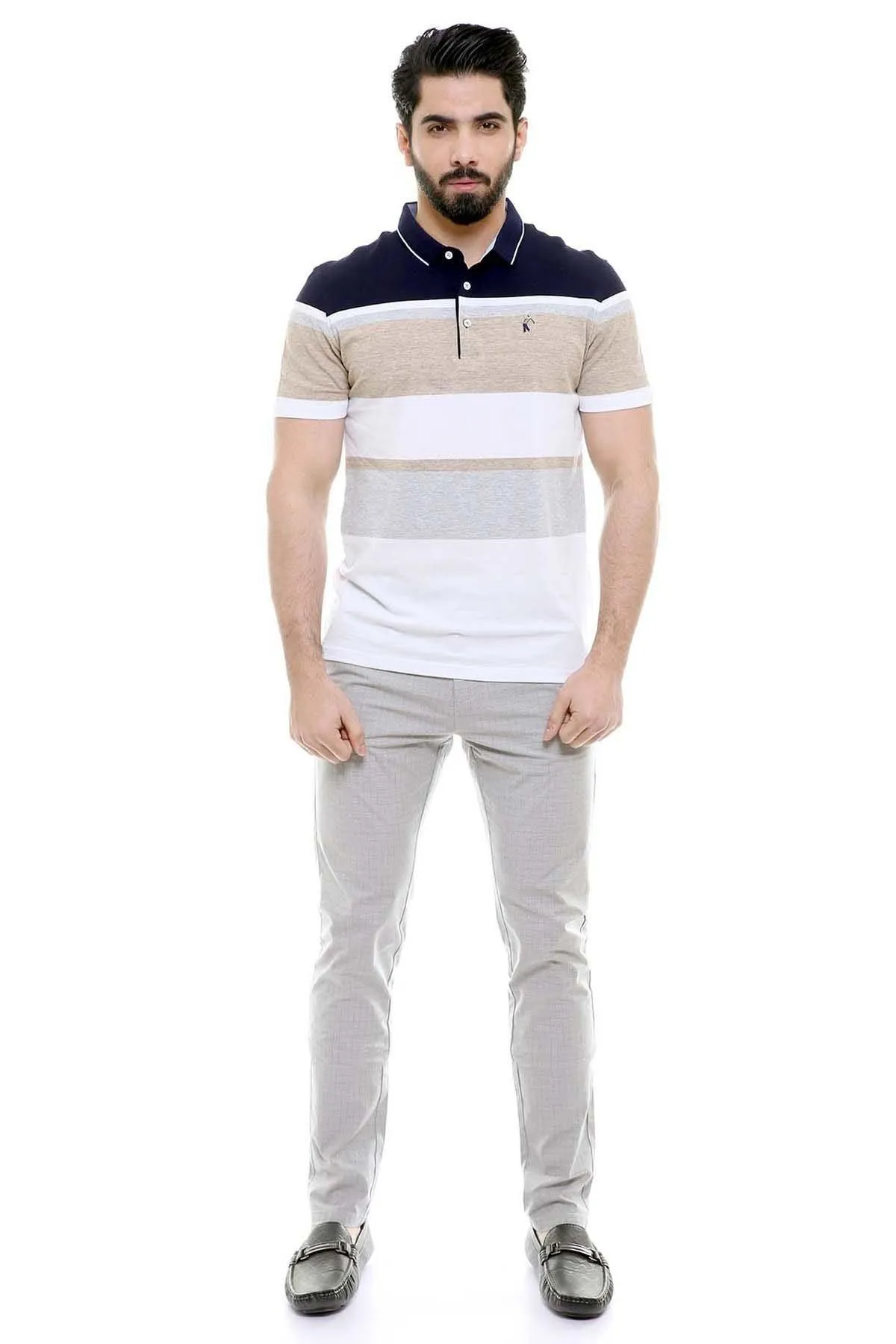 EXCLUSIVE T SHIRT NAVY KHAKI