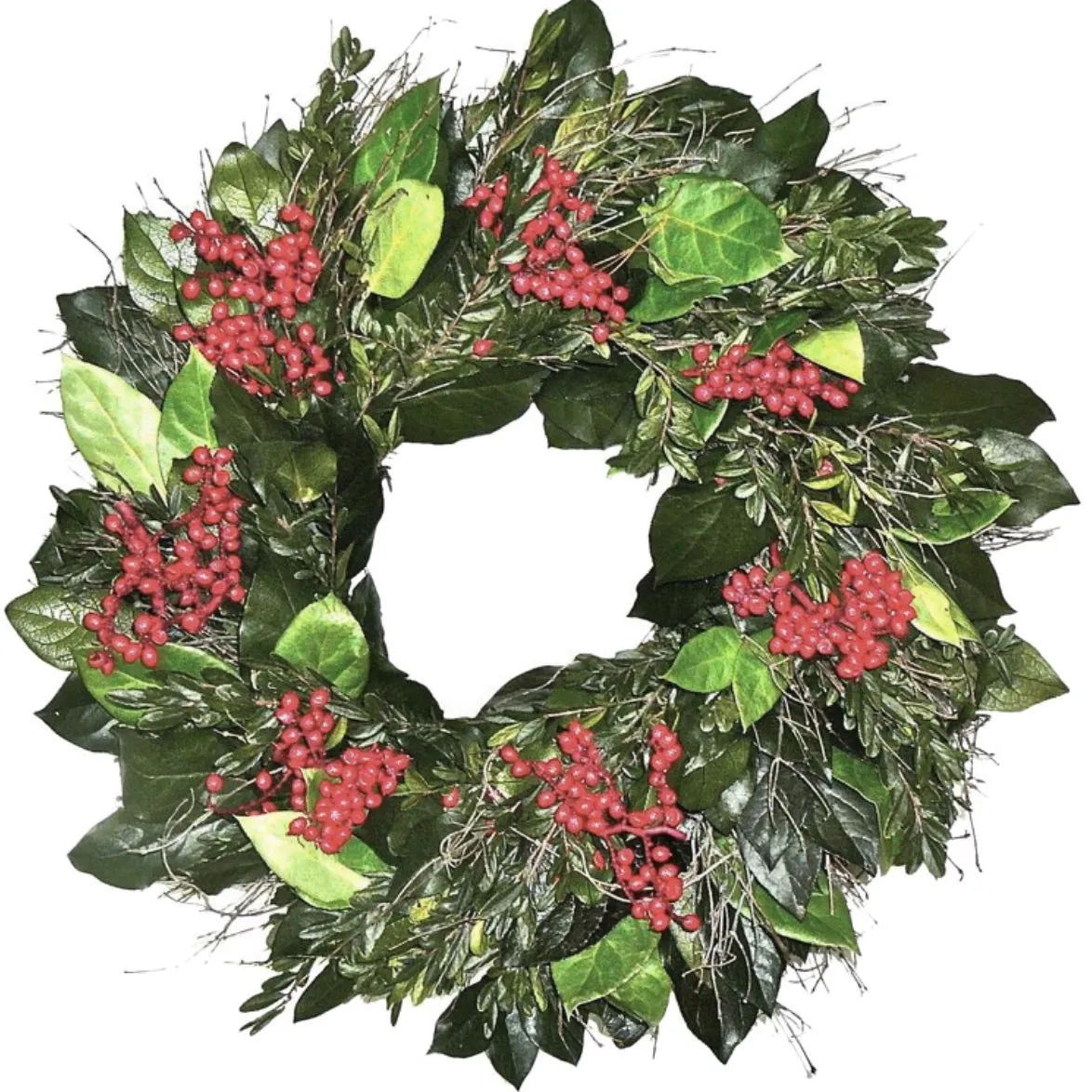 Festive Holiday Wreath