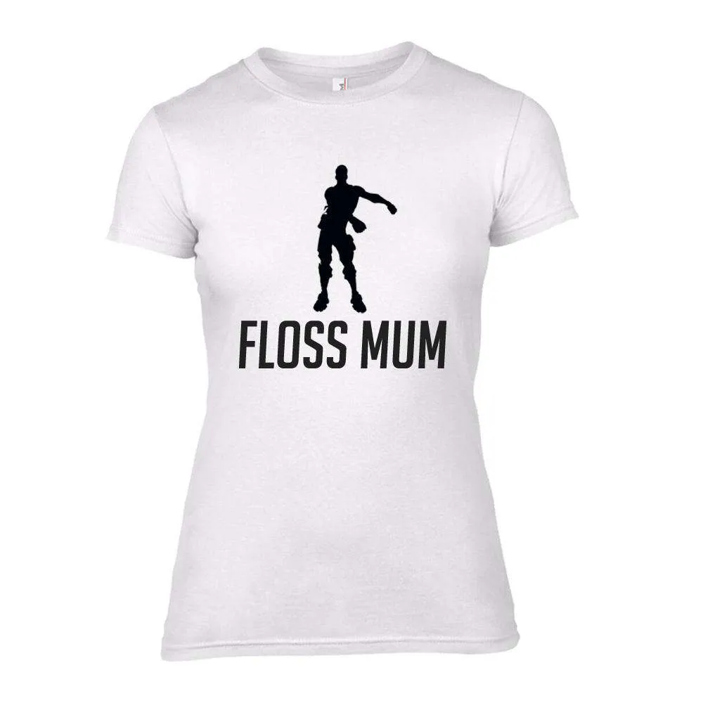 Floss Family White Crew Tees (MRK X)