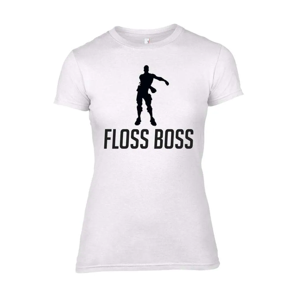 Floss Family White Crew Tees (MRK X)