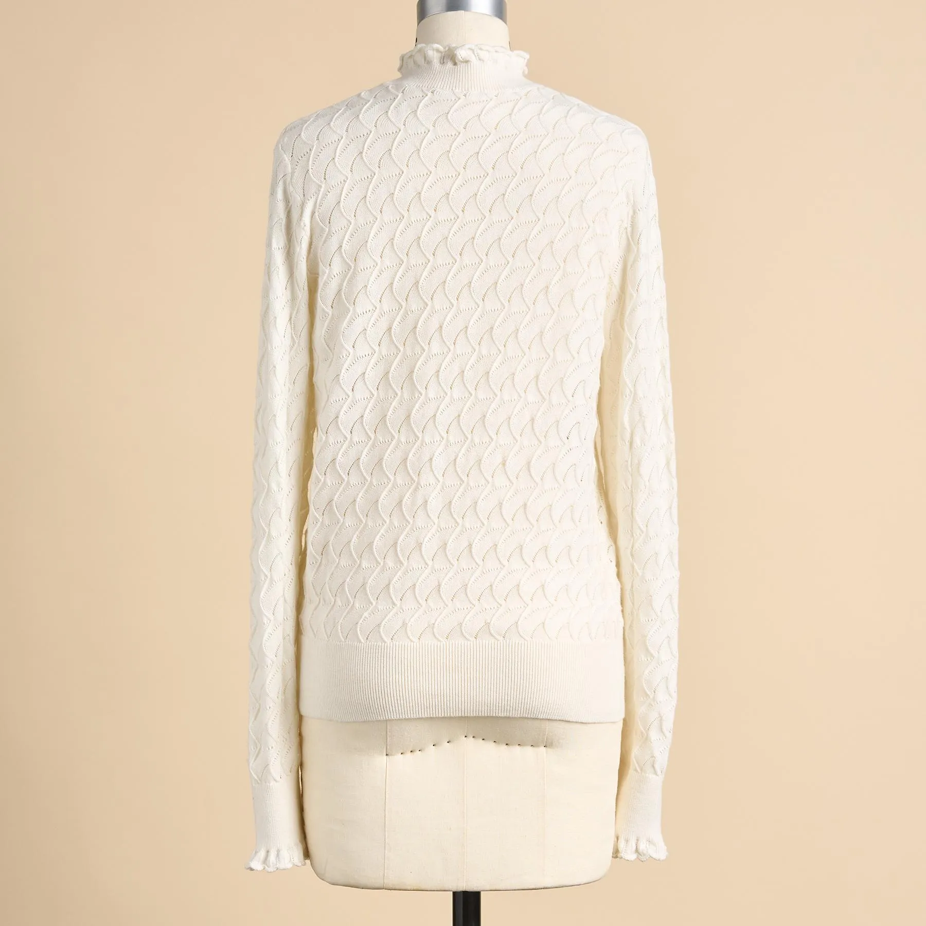 Frances Ruffle Turtleneck