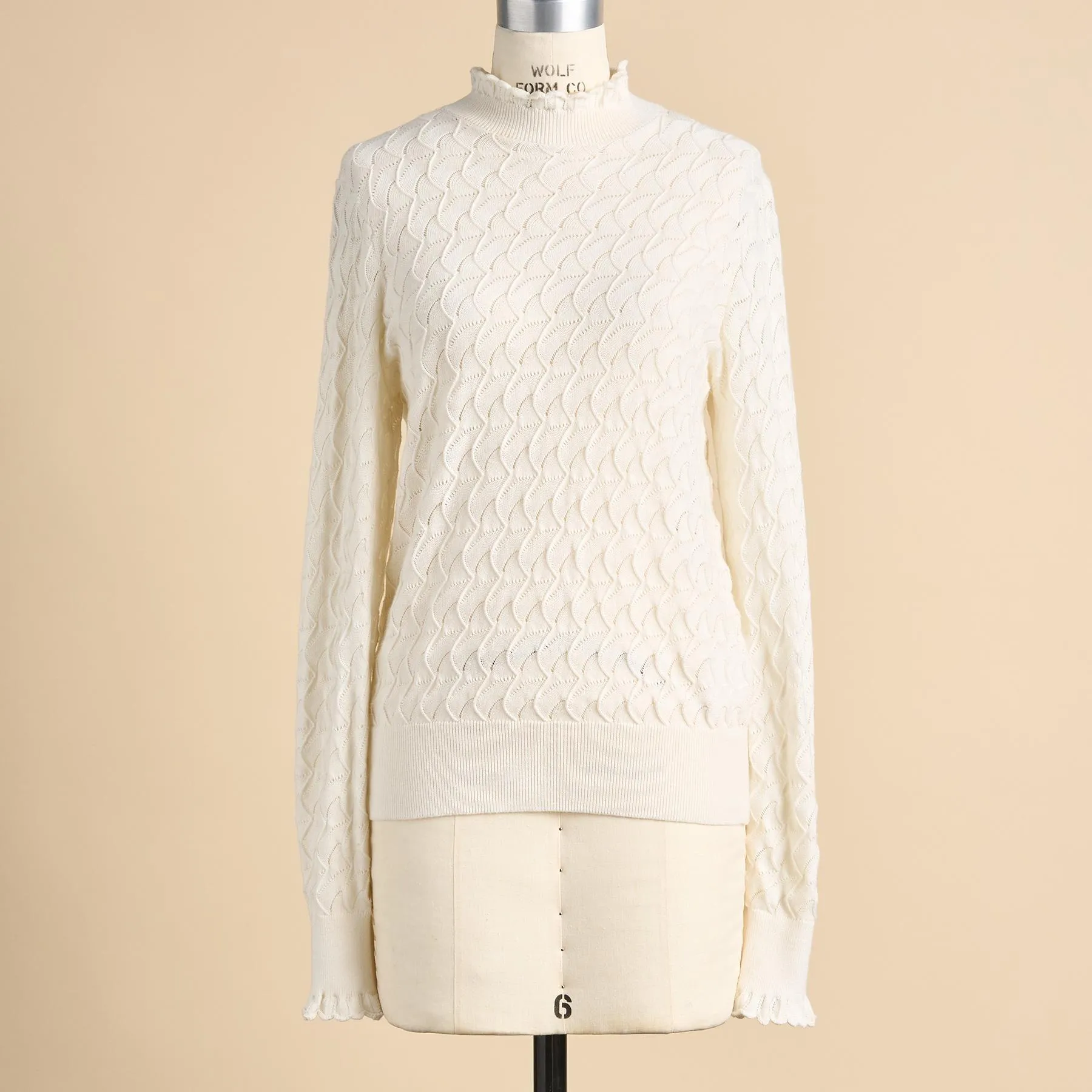 Frances Ruffle Turtleneck