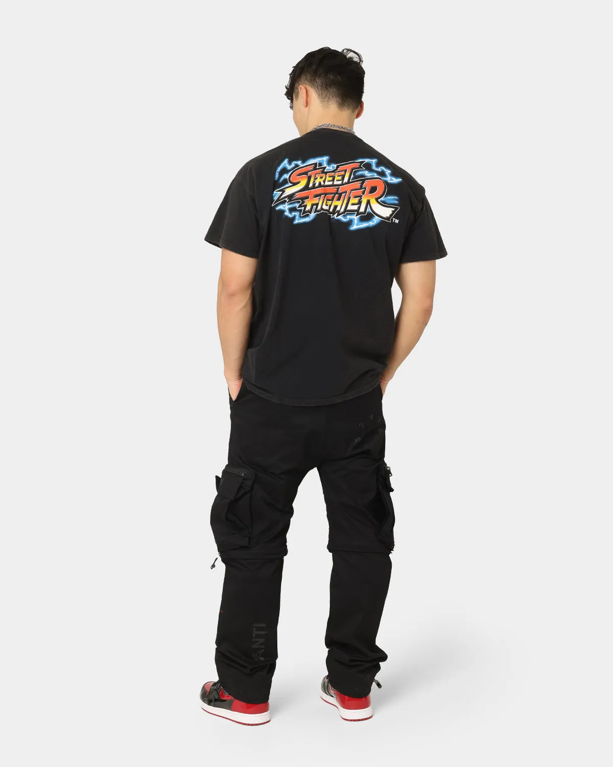 Goat Crew X Street Fighter Blanka Vintage T-Shirt Black Wash