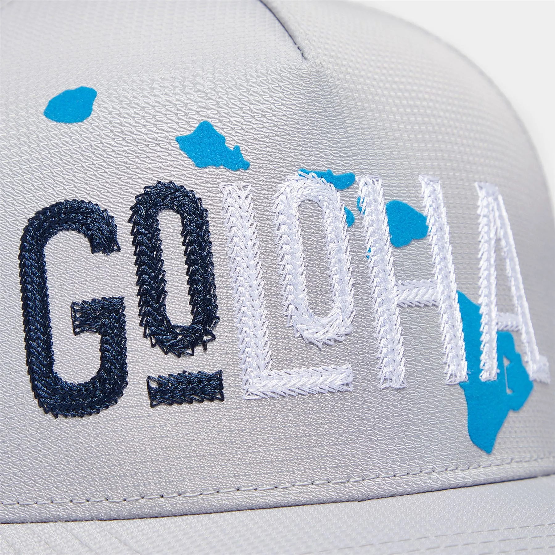 Goloha Stretch Perforated Snapback Hat Nimbus - AW23