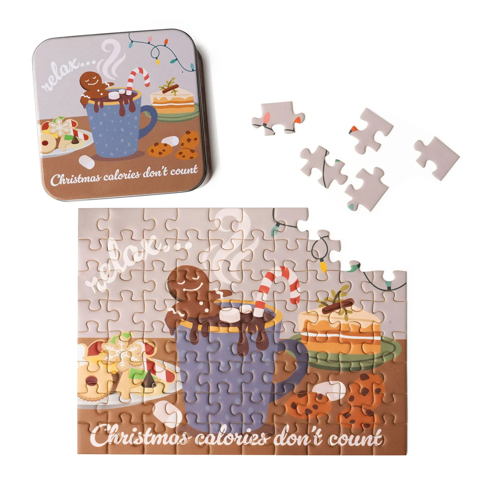 Holiday Mini Puzzle - Relax