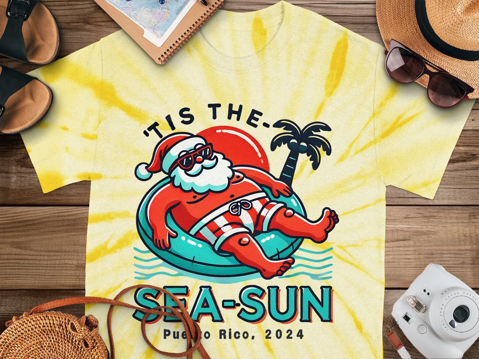 Ideal for various settings, this vibrant and fun design brings sunny vibes. Celebrate any occasion with a touch of holiday spirit, making memories even more special.