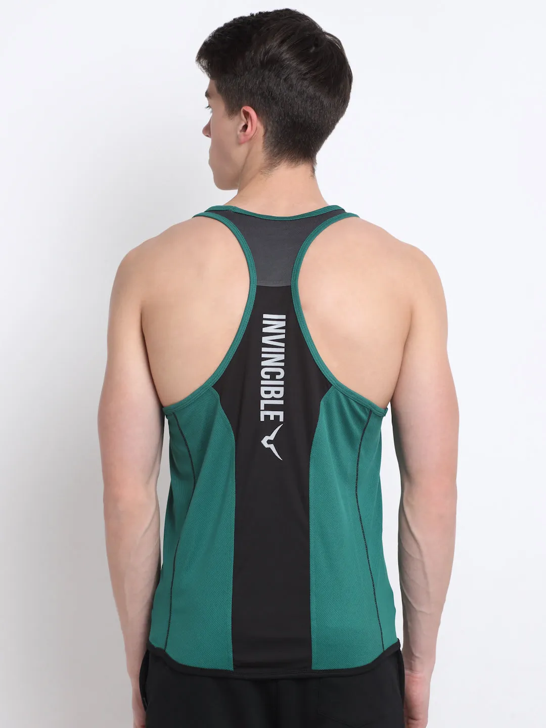 Invincible Men's Fitness Stringer Vest