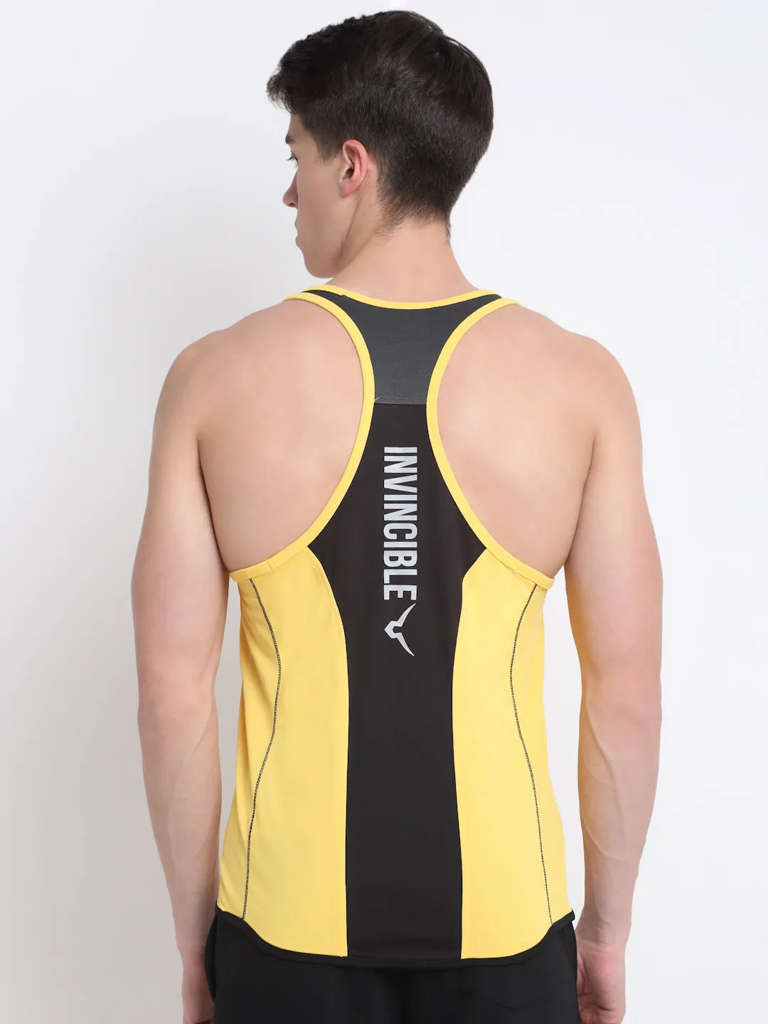 Invincible Men's Fitness Stringer Vest