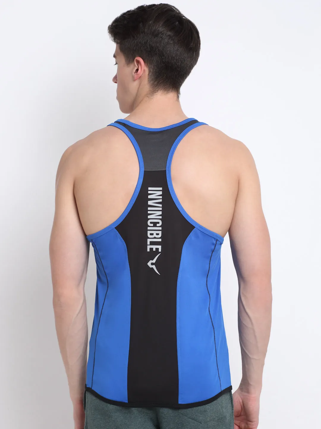 Invincible Men's Fitness Stringer Vest