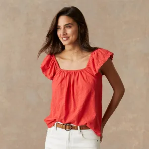 Kira Ruffle Top