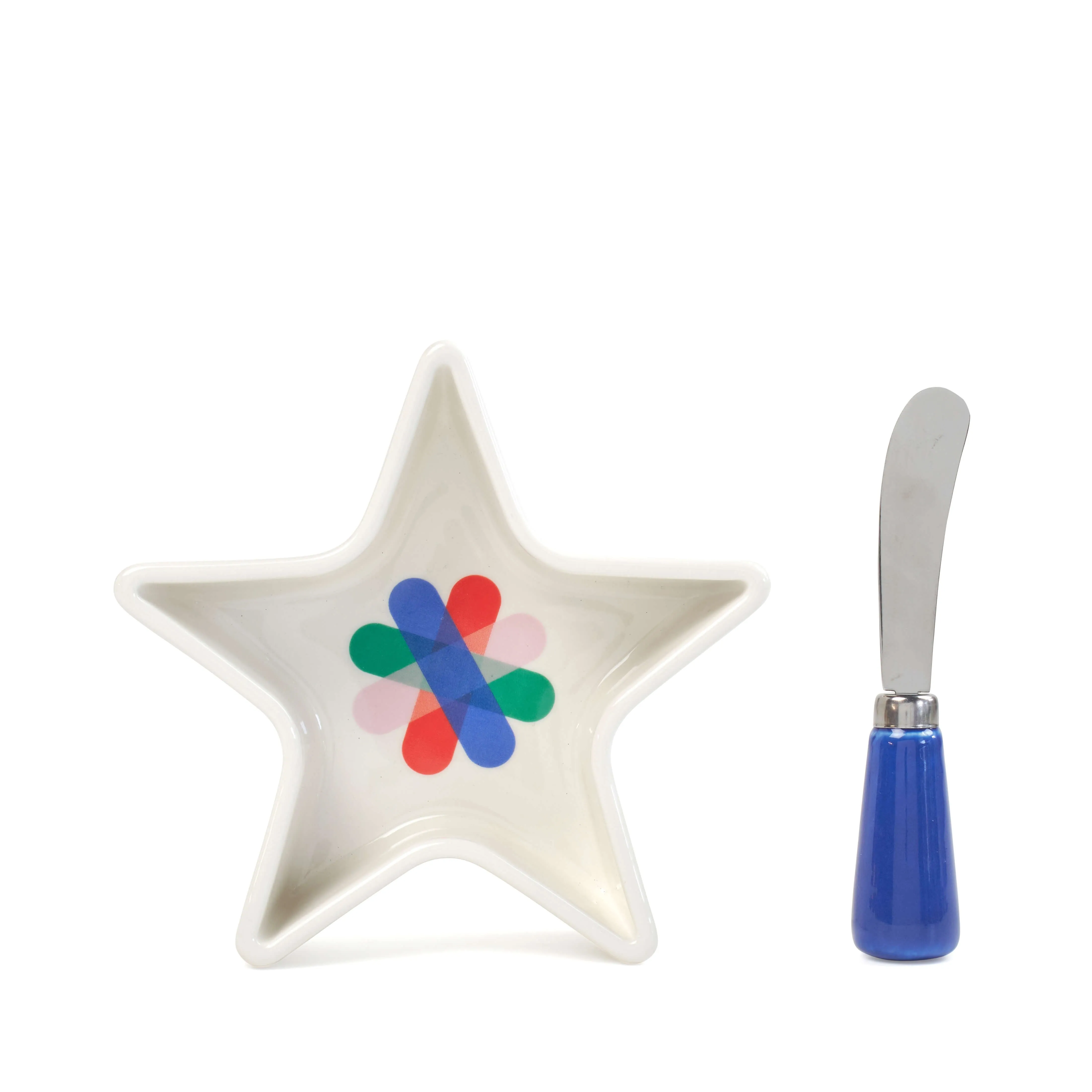 Kringle Star Bowl & Spreader 15cm - Wish