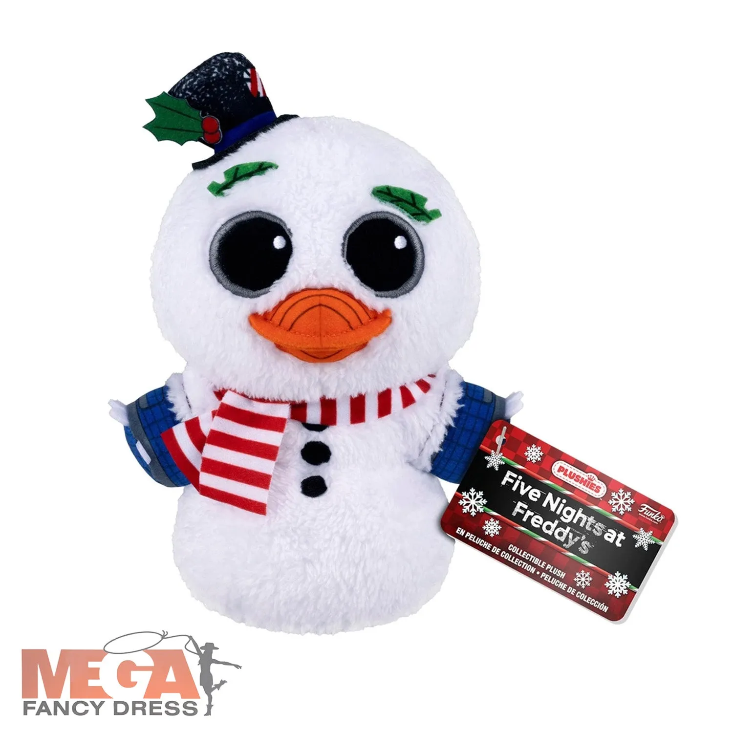 Licensed FNAF Holiday Chica Funko Plush