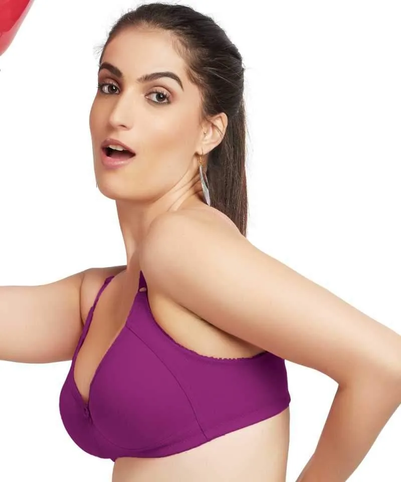 Lovable Lingerie Full Coverage Contour Bra Violet