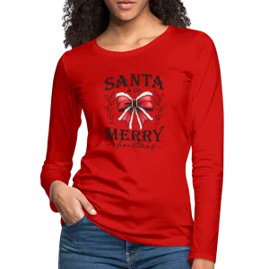 Merry Christmas Santa & Co Women's Premium Long Sleeve T-Shirt