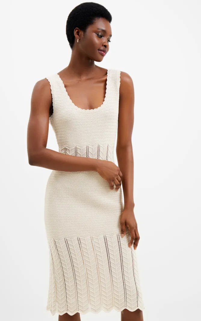 Nellis Cotton Crochet Dress