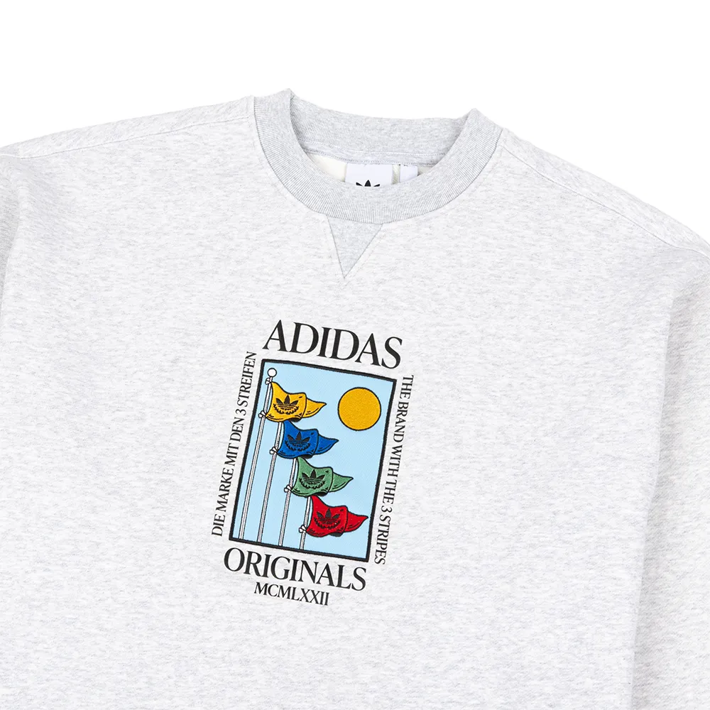 Olympic Crew LS Tee 'Light Grey'