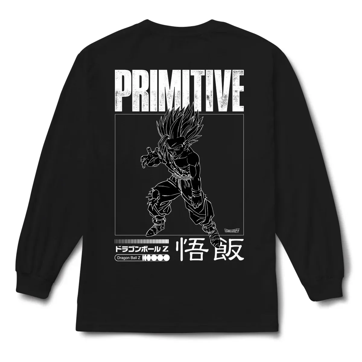 Primitive x Dragon Ball Z Vengeance LS Tee, Black