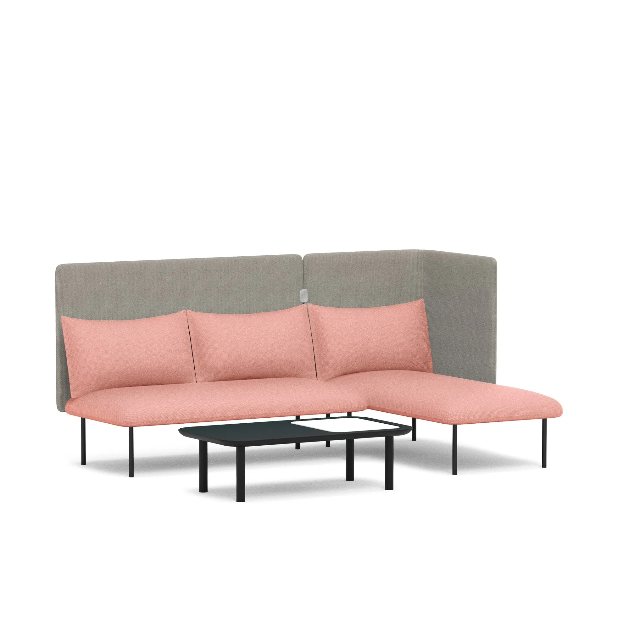 QT Adaptable Lounge Sofa   Right Chaise