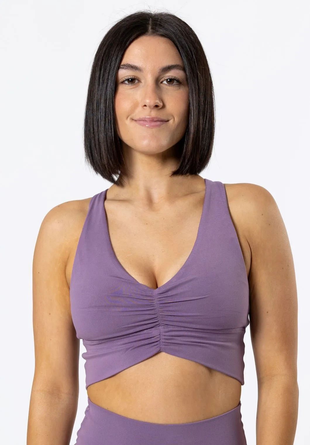 Reluna Ruched Bra Mauve