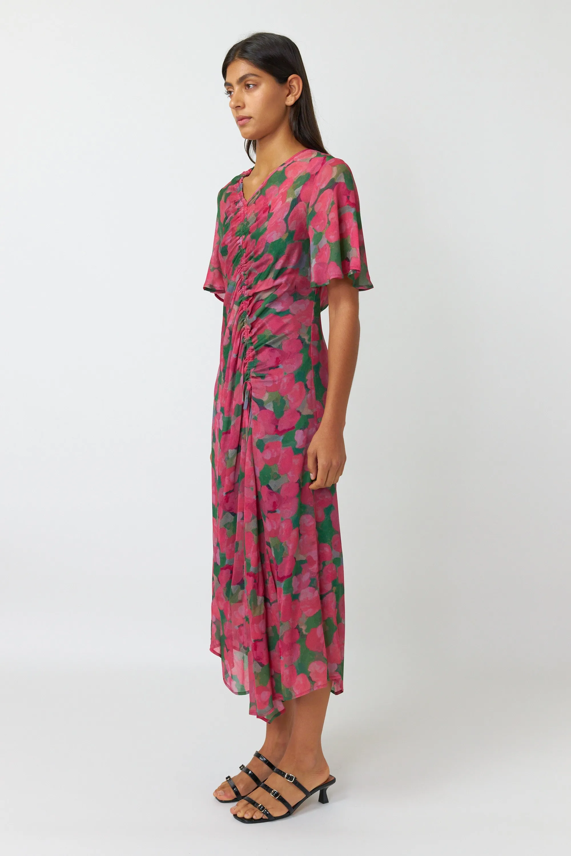 Rhea ruched dress