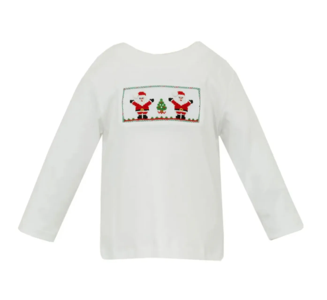 SANTA CLAUS BOY´S - Boy's white T-shirt L/S