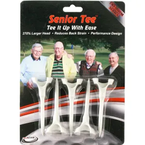 Senior Tee, Tee it up with Ease! - Oversize Plastic Golf Tees